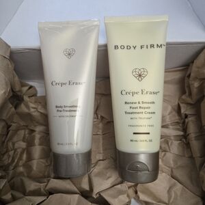 Crepe Erase Bundle Body Smoothing Pre-treatment Foot Repair Cream Trufirm